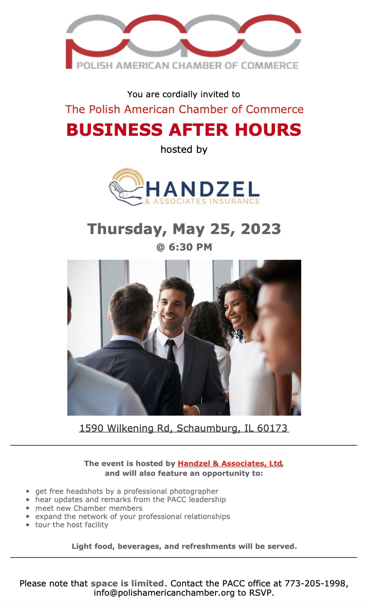 Business After Hours at Handzel